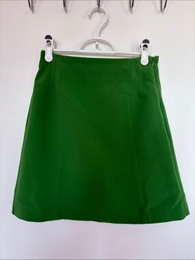 Dynamite Emerald Green A-Line Skirt